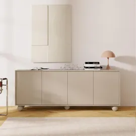beautysofa ADEL 204 x 81 x 38 cm Beige