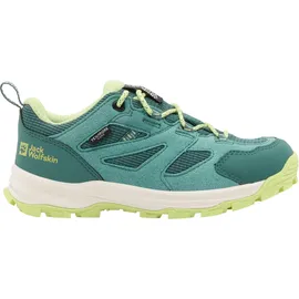 Jack Wolfskin VOJO TOUR TEXAPORE LOW K Wanderschuh wasserdicht, Trekkingschuh grün 32 EU