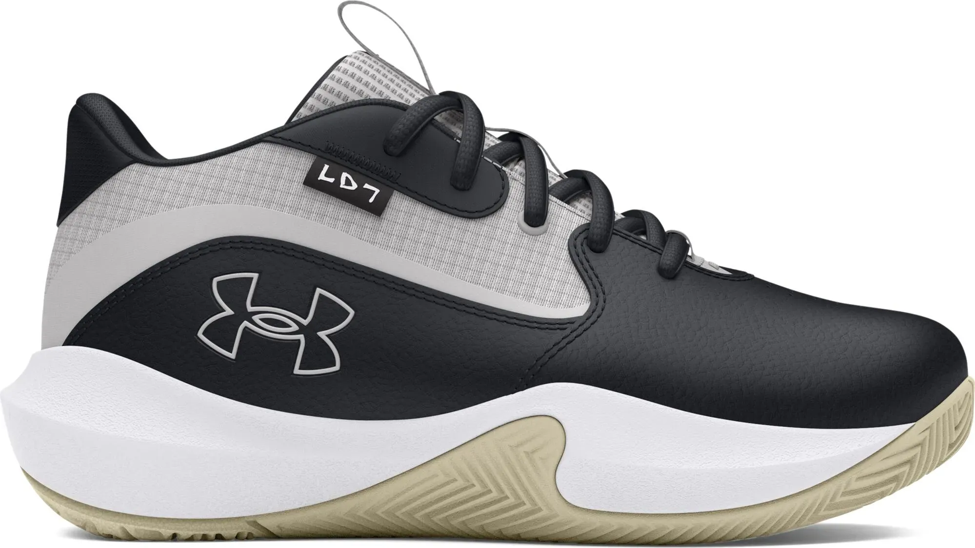 Under Armour PS Lockdown 7 black -silt distant gray 2