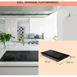 Klarstein Induktionskochfeld mit 4 Platten und Touch-Display