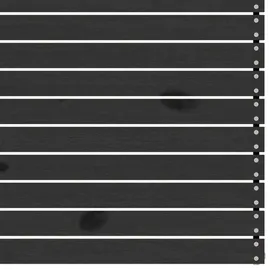 vidaXL Gartenlounge-Set schwarz