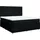 vidaXL Boxspringbett 180 x 200 cm Schwarz