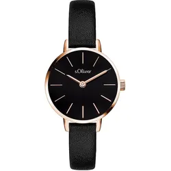s.Oliver Damenuhr zeitlos und elegant SO-4537-LQ - roségold