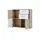 Uno Kommode 77 x 78 x 30 cm sonoma eiche/weiß