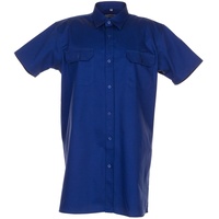 Planam Hemden Köperhemd 1/4-Arm dunkelblau 49/50