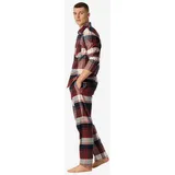 SCHIESSER Pyjama Selected Premium Warming Rot 48