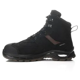 ELTEN Sicherheitsschnürstiefel ROBSON XXP Pro GTX black-brown Mid ESD S3S HI CI, Gr. 4