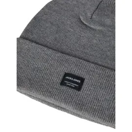 JACK & JONES Beanie Grau