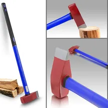 BITUXX Spaltaxt Fiberglasgriff 90cm