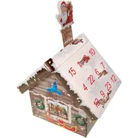 Krebs Glas Lauscha Adventskalender Weihnachtshaus 2021