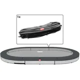 Berg Toys Schutzrand für Grand Favorit InGround 520 Trampoline grau 520 cm