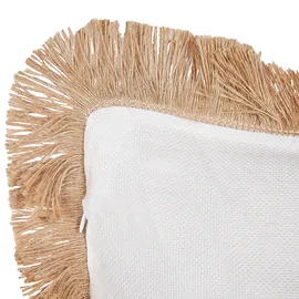 Beliani Dekokissen AGRIMONY 45 x 45 cm Beige
