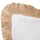 Beliani Dekokissen AGRIMONY 45 x 45 cm Beige
