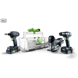 Festool Akku-Combo-Set Montage TID 18/TXS 18/PSC 420/TB 137