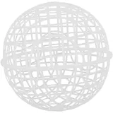 INOOMP Hühnerkugelkäfig Zum Rollen 30 cm Tragbarer Hühnersicherheitskäfig Rollbar Rund Für Den Außenbereich Kükenstall Beweglicher Hasenstall Haustiergehege Für Kaninchen Vögel