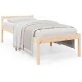 vidaXL Seniorenbett 90x200 cm Massivholz Kiefer