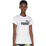 Puma Damen ESS Logo Tee Puma White XL