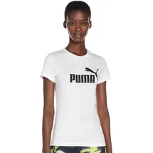 Puma Damen ESS Logo Tee Puma White, XL