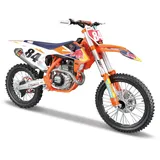 Burago 02218 - KTM Supercross SX450 mehrfarbig 1:6