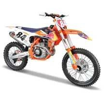 Burago 02218 - KTM Supercross SX450 mehrfarbig 1:6