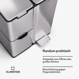 Klarstein Tiyo 60 l Silber