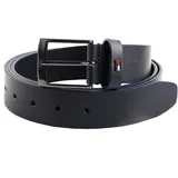 Tommy Hilfiger Adan New Leather Belt 3.5 EXT W80 Space Blue