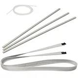 PRO PLUS Kederadapter Set 7-7mm für Vorzelt