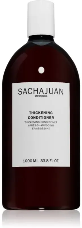 Sachajuan Thickening Conditioner Schaum für größere Haardichte bei sehr empfindlichen und schütter werdenden Haaren für mehr Haarvolumen 1000 ml