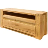 MASSIVMOEBEL24.DE KENT TV-Board 123x40x53 cm Beige Holz