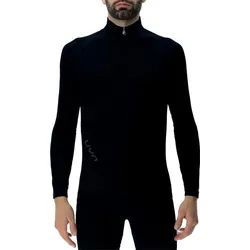 Uyn MAN Fusyon Biotech Underwear Shirt Long_sl Zip UP black (B000) XXL