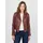 JCC Bikerjacke »Lederjacke 8167 rot