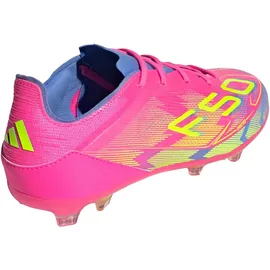 adidas F50 Elite FG Kinder Nockenschuhe, rosa, Größe 36 - lucid pink/lucid lemon/blue fusion