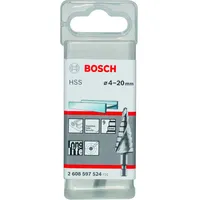Bosch Stufenbohrer HSS 4-20 mm 9 Stufen