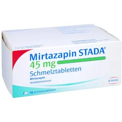 Mirtazapin Stada 45 mg Schmelztabletten 96 St