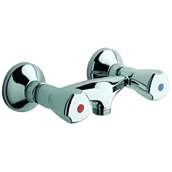 Kludi Standard Brausearmatur 262020508 chrom, Metall Terraluxgriff