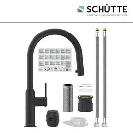 Schütte Blackpool Einhebelmischer Schwarz