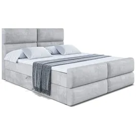 altdecor BOXBETT BOXI3-Z - 160x200 cm - H4 - Hellgrau