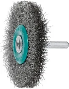 Lessmann Schaft-Rundbürste INOX-Draht 0,20 mm, Bürsten-⌀xBesatzbreite: 70X10 mm