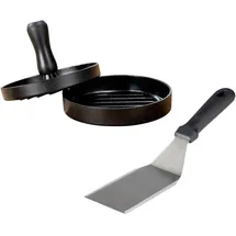 Wenko Burgerpresse Ø 12 cm Aluminium/Edelstahl schwarz