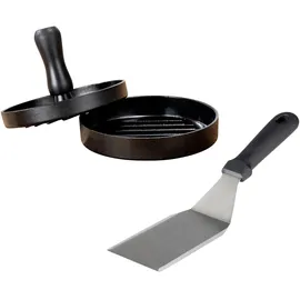 Wenko Burgerpresse Ø 12 cm Aluminium/Edelstahl schwarz
