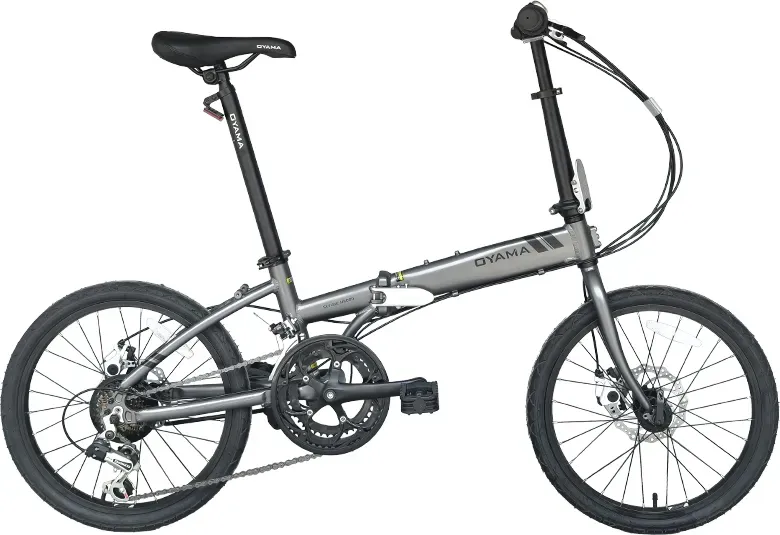 OYAMA-skyline 500-Klapprad-grau