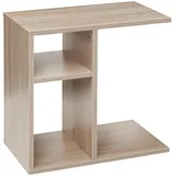 Wohnling Beistelltisch rechteckig Spanplatte eiche 50,0 x 30,0 x 50,0 cm, 1 St.