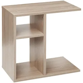 Wohnling Beistelltisch rechteckig Spanplatte eiche 50,0 x 30,0 x 50,0 cm, 1 St.