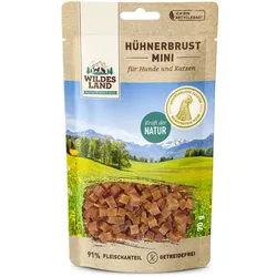 WILDES LAND Katze 70g Hühnerbrust Mini