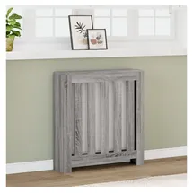 vidaXL Heizkörperverkleidung Grau Sonoma 78x20x82 cm