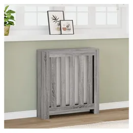 vidaXL Heizkörperverkleidung Grau Sonoma 78x20x82 cm