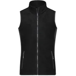 Damen Fleece Weste "JN855" - 4XL - black/carbon