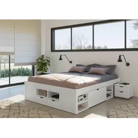 Interlink Funktionsbett Till 180 x 200 cm weiß
