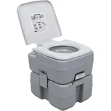 vidaXL Tragbare Campingtoilette mit Waschbecken und Wasserbehälter