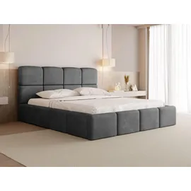 WFL GROUP Tivio 180 x 200 cm Grau